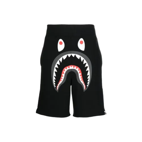 A BATHING APE Мужские спортивные шорты черного цвета