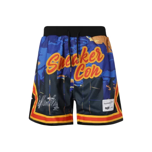 Mitchell Ness Sneakercon X JEFF HAMILTON Co Branded SERIES Черные Унисекс Баскетбольные шорты