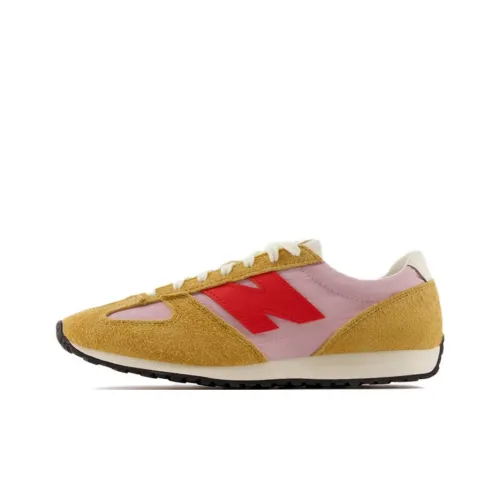 New Balance NB 471 Устойчивый к истиранию Низкий Топ Casual Унисекс Желтый Розовый
