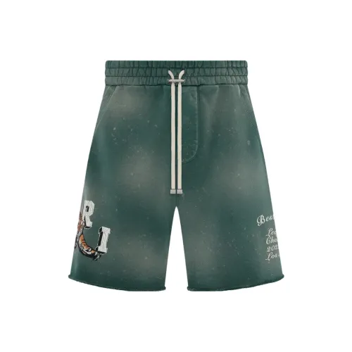 AMIRI Зеленые Мужские Спортивные Шорты