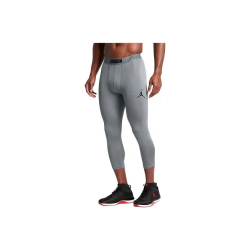 Джордан Серый Мужские спортивные брюки