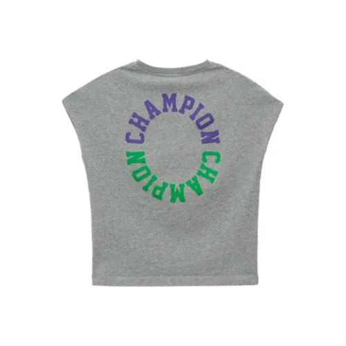 Чемпион Серый Женские Футболки