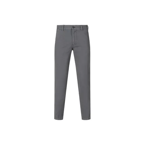 Hugo Boss Темно-серые Мужские Повседневные Штаны