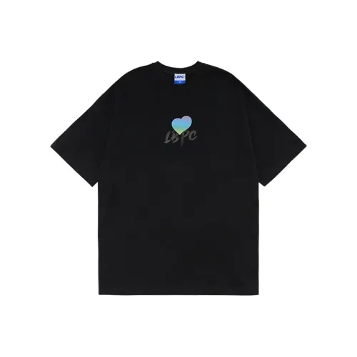 LBPC Прямой крой рукав длиной до локтя рубашка T унисекс