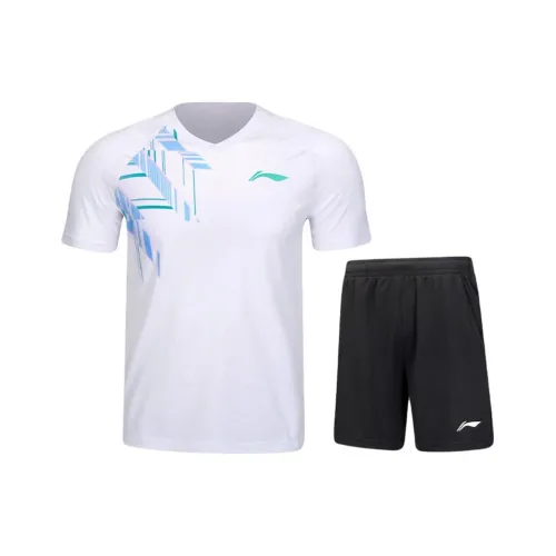 LINING Повседневная спортивная одежда Мужская Белый Черный