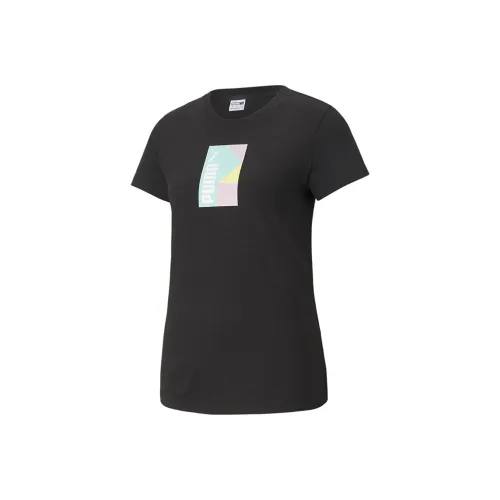PUMA INTL Graphic T-Shirt Женская Черная