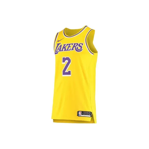 Nike Баскетбольная Джерси Мужская Желтая