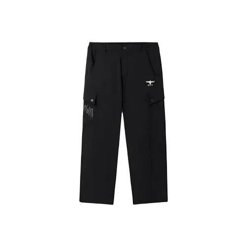 Boy London Мужские Повседневные Брюки Черные