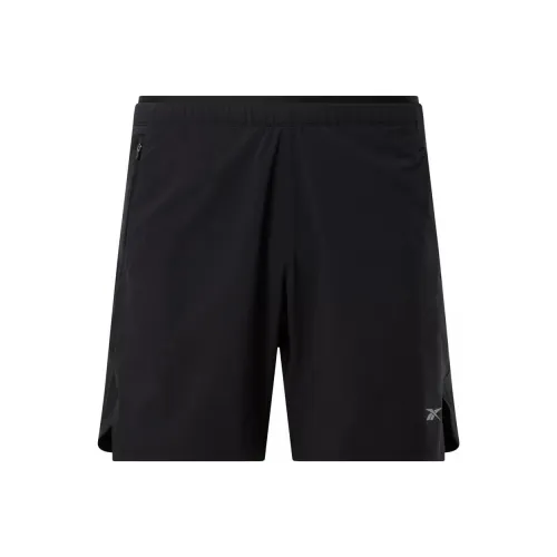 Reebok CYCLED Коллекция STRENGTH 3,0 SHORT 2 в 1 Спортивные шорты Мужские Черные