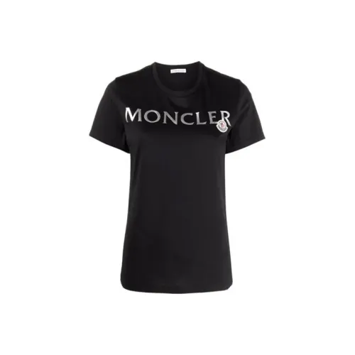 Moncler FW21 Черные Женские Т-рубашки
