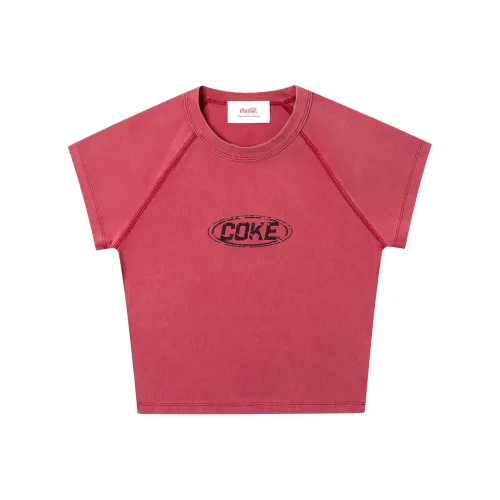 COCA COLA Женские футболки с коротким рукавом