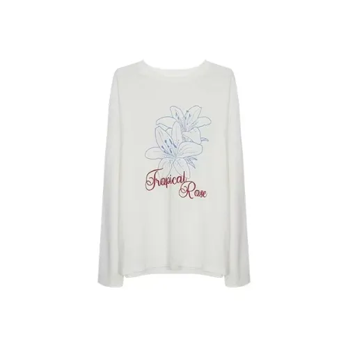 PLAY BUSH Комплект с короткими рукавами T-рубашка Женская Белая