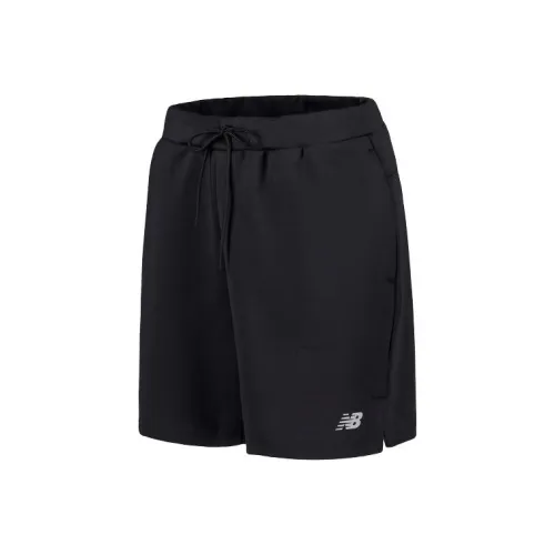 New Balance Tech KNIT Short 7 Черные Мужские Повседневные Шорты