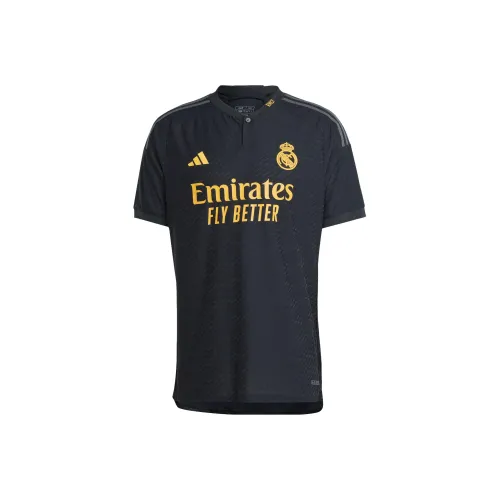 Adidas Real Madrid Черная Мужская Футбольная Джерси