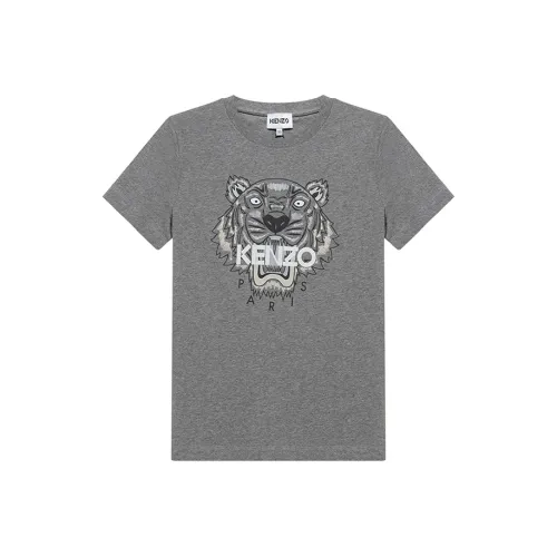 KENZO Женские рубашки цвета голубино-серый