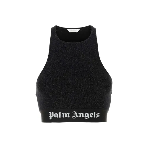 PALM ANGELS Майка Женская Черная