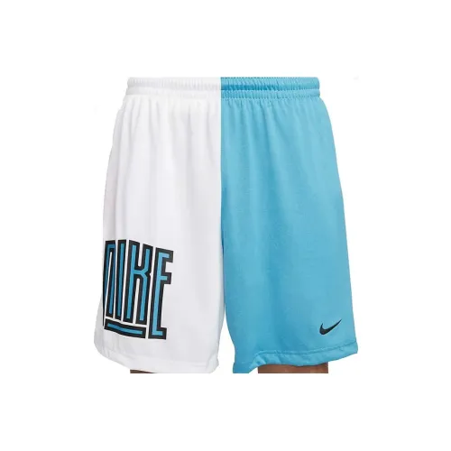 Мужские баскетбольные шорты Nike синие и белые