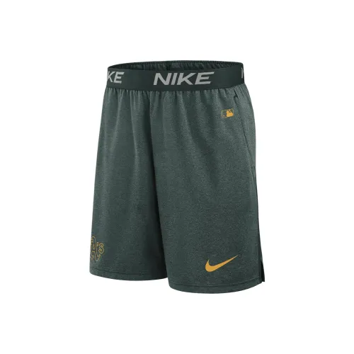 nike Oakland Athletics Аутентичная коллекция Practice спортивные шорты мужские зеленые