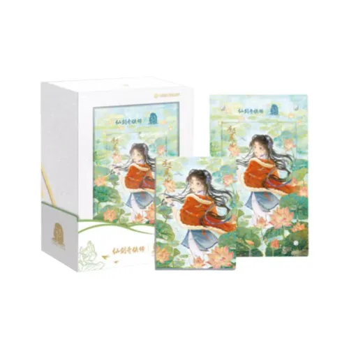 KAYOU 'Xian JIAN Qi Xia Zuan' Карта K9 Museum Коллекция Карта 'Nian Feng He' Универсальные карточки Целая коробка