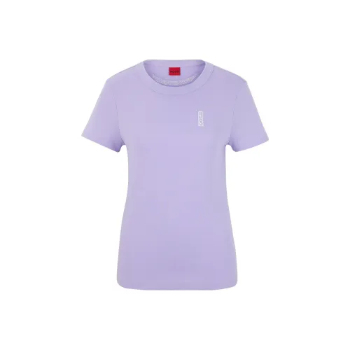 HUGO BOSS Фиолетовые Женские Футболки