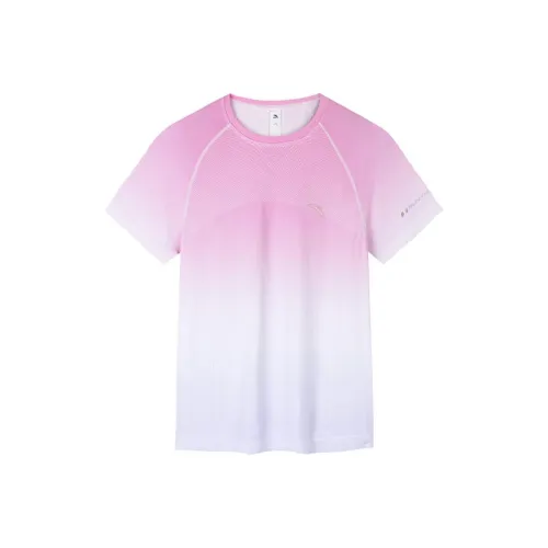 ANTA Running Collection Бег Т-Рубашка Женская Anna Розовый С принтом по всей поверхности