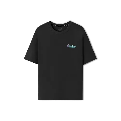 Skechers GODRI T Рубашка Женская Угольный Черный