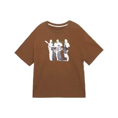 Размер IT'REAL Коричневый Унисекс Футболка