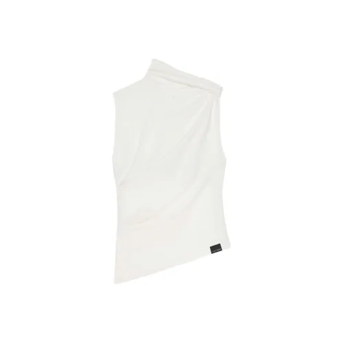 COURREGES SS25 Майка Женская Heritage Белый Классический Белый