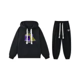 Черный свитшот+черные брюки