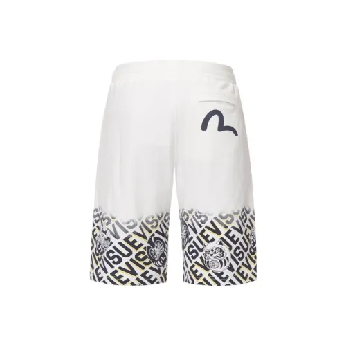 EVISU Белый Мужские спортивные шорты