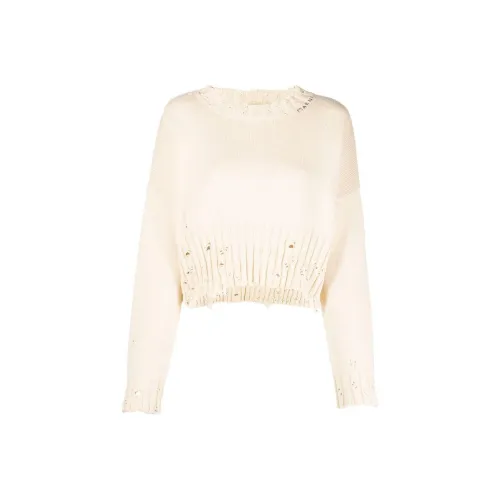 MARNI SS22 Свитер Женский Белый