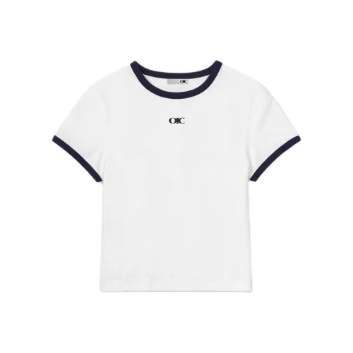 OIOICOLLECTION Белая Женская Футболка