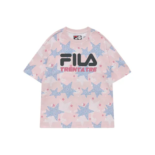 FILA FUSION T Рубашка Женская Ярко-Розовая