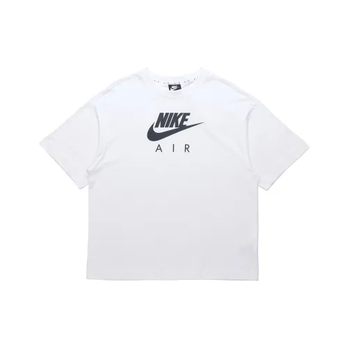 nike Т-рубашка с рукавом-трубкой женская белая