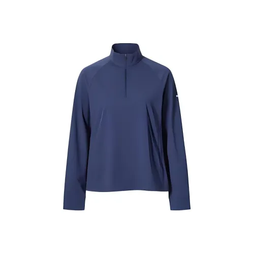 UNIQLO x RUIDIANYUNDONGYUAN LIANMINGKUAN T-рубашка Женская Синяя