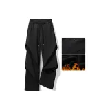 Чёрный (Зимняя флисовая подкладка, водонепроницаемая ткань)