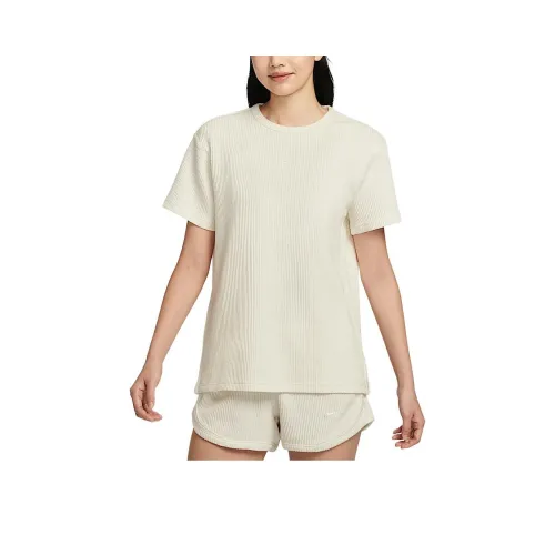 nike Sportswear Т-рубашка с рукавом-трубкой женская парусно-белая