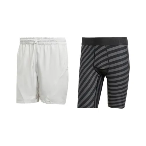 Adidas AEROREADY Белый Мужские спортивные шорты