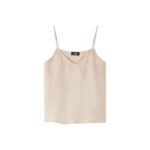 A.P.C x Katie Holmes Майка Женская Розовая