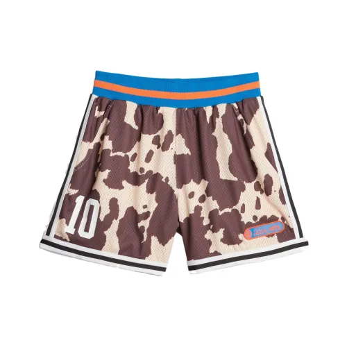 PUMA Баскетбольные шорты Мужские Каштановый Коричневый