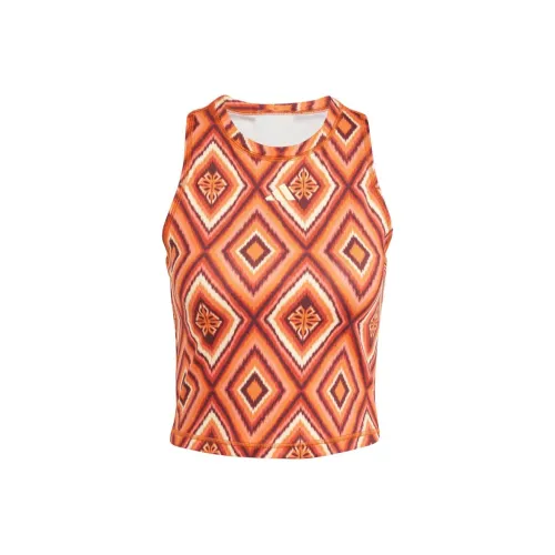 Adidas x FARM RIO Топ Женский Таинственный Коричневый