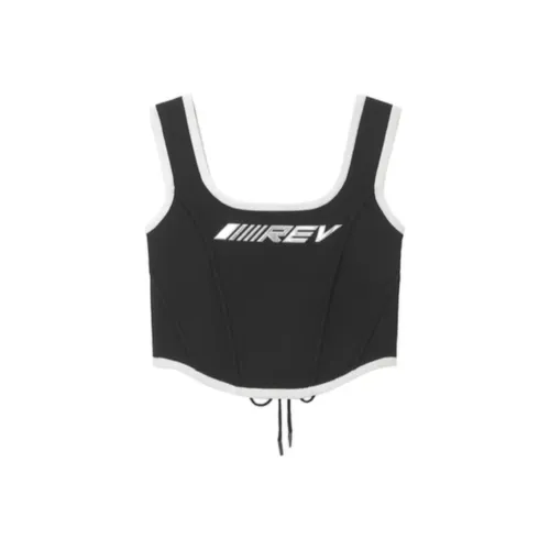 RE'VAN Черные Женские Майки