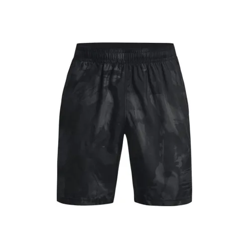 Under Armour Woven Collection Черные Мужские Спортивные Шорты
