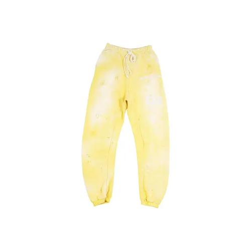 RRR 123 Washed Yellow Men's Casual Pants