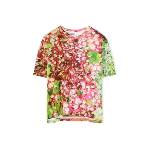 LOEWE Spirited Away Рукав с спущенным плечом T-рубашка Женская Многоцветная