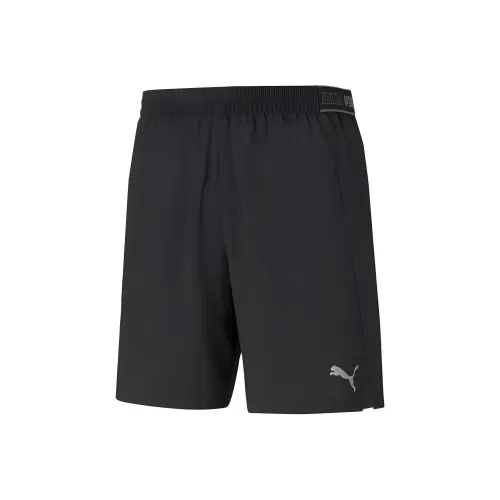 PUMA Мужские спортивные шорты черного цвета