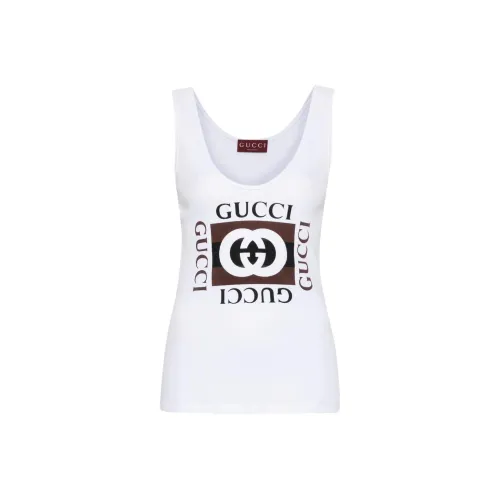 GUCCI FW24 Майка Женская Белая