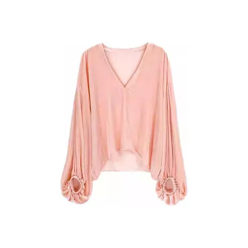 YICHENGFENGXU T-Shirt Женская Розовая