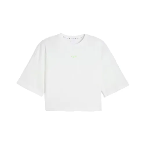 PUMA HYROX Стандартная футболка Женская Белая