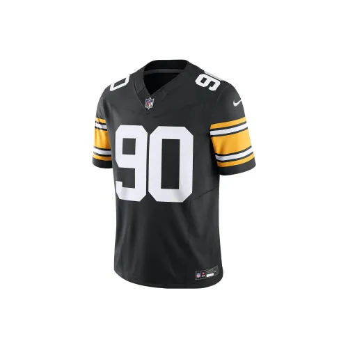 Nike T.J. Watt Pittsburgh Steelers Футбол Джерси Мужской Черный